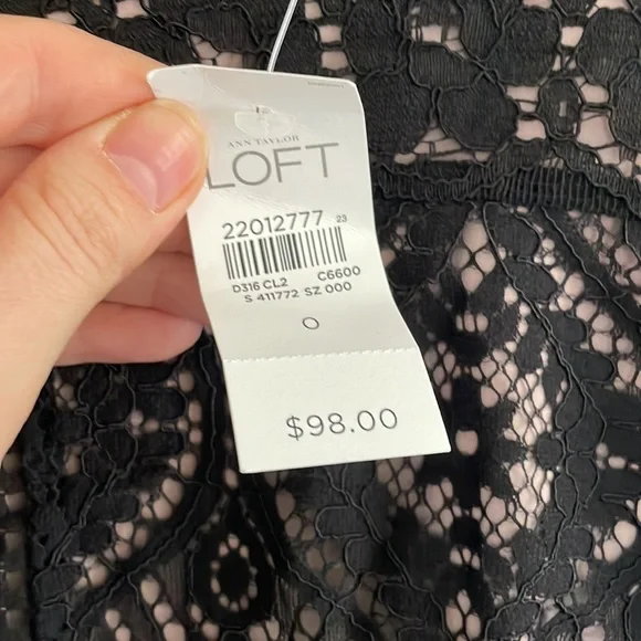 LOFT lace dress NWT $98 - Picture 6 of 10